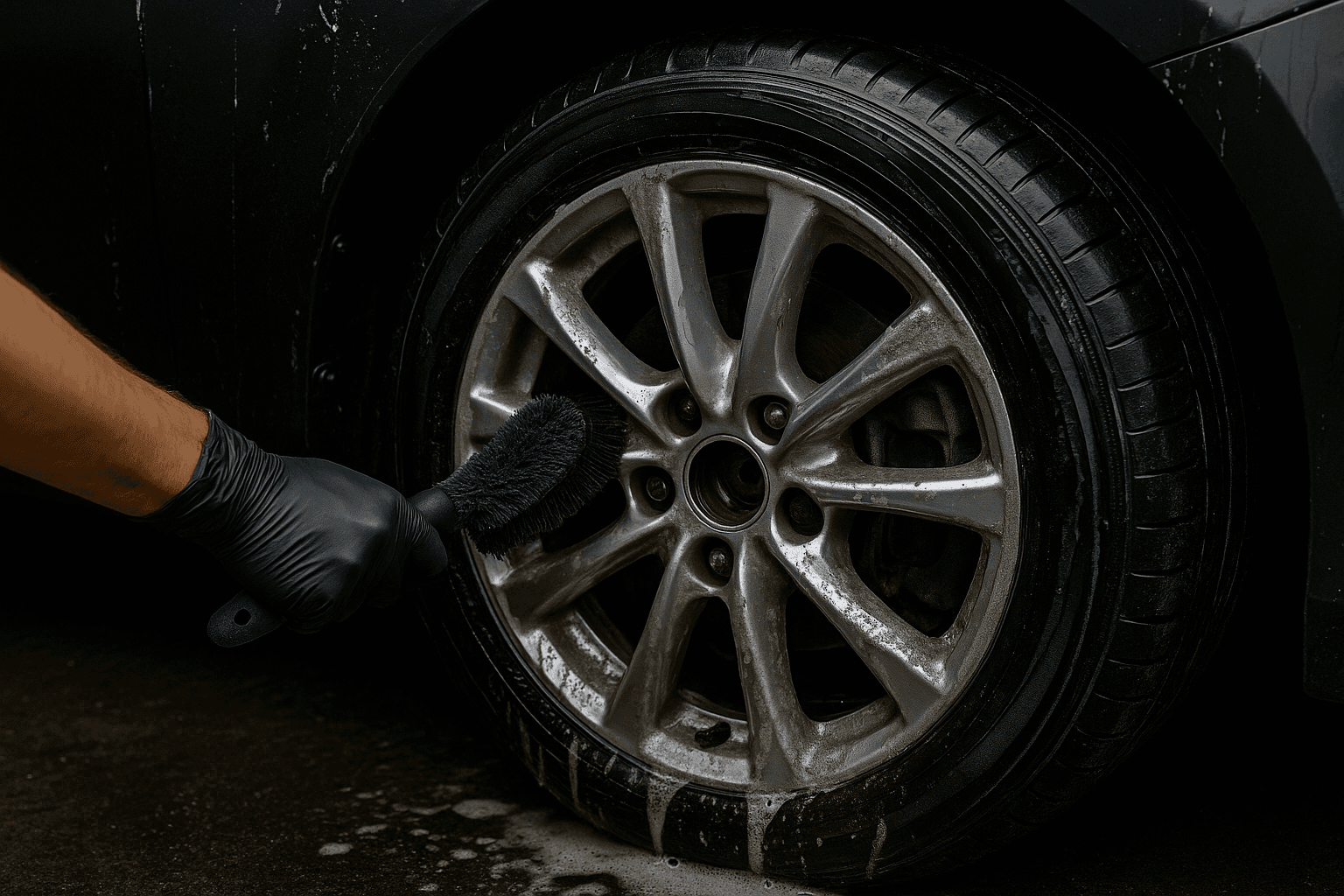 Exterior detailing - clay bar treatment