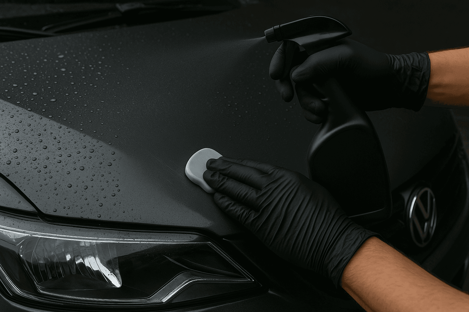 Exterior detailing - headlight restoration