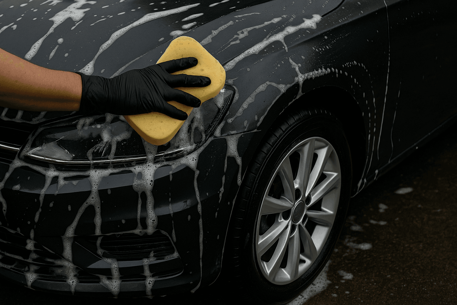 Exterior detailing - final result